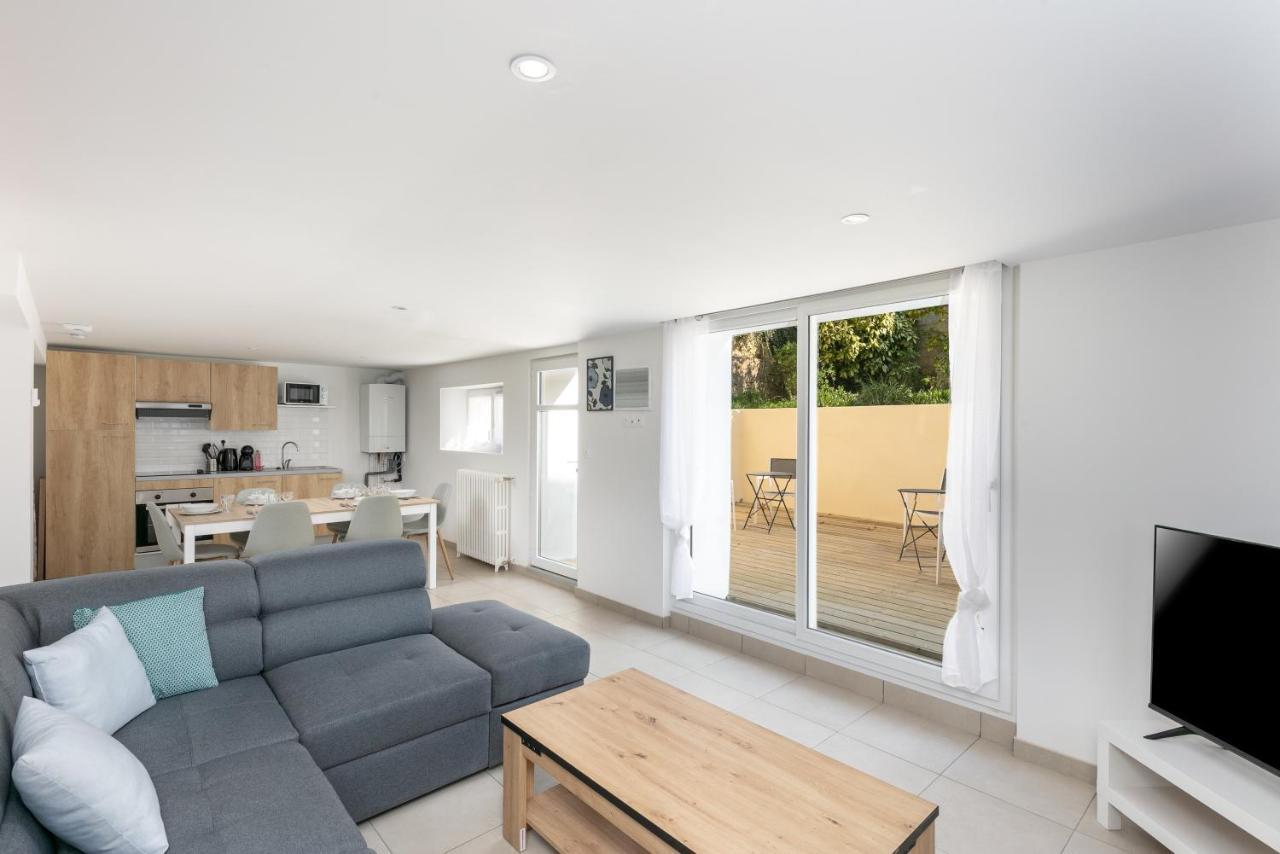 La Bergere De Domremy Chambre Spacieuse Avec Sdb Privative, Espace Partages Cuisine, Salon Et Terrasse Brest Exteriör bild