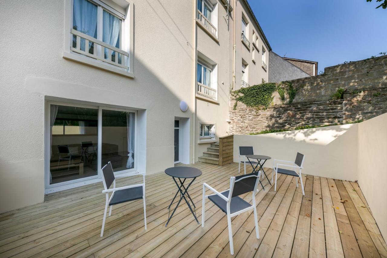 La Bergere De Domremy Chambre Spacieuse Avec Sdb Privative, Espace Partages Cuisine, Salon Et Terrasse Brest Exteriör bild
