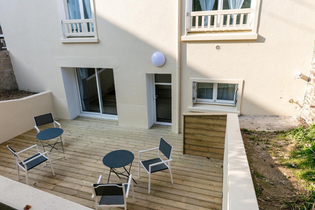 La Bergere De Domremy Chambre Spacieuse Avec Sdb Privative, Espace Partages Cuisine, Salon Et Terrasse Brest Exteriör bild